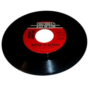 Johnny Horton North To Alaska Battle New Orleans Columbia 45 RPM Vinyl 13-33004